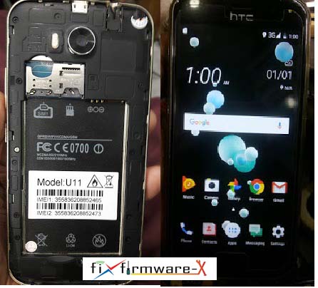 HTC Clone U11 Flash File MT6580 7.0 Tested Firmware