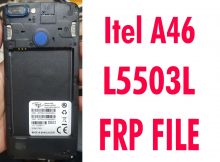 Itel A46 L5503L Frp Reset File Without Password