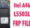 Itel A46 L5503L Frp Reset File Without Password