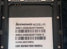 Lenovo Clone R5 Flash File MT6572 Firmware