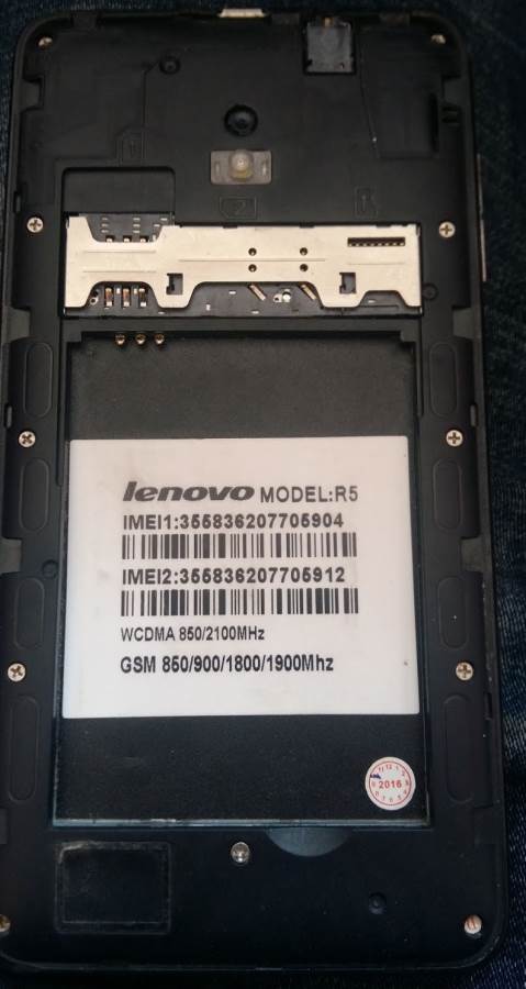 Lenovo Clone R5 Flash File MT6572 Firmware