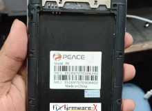 Peace P4 MT6572 Nand Flash File Without Password