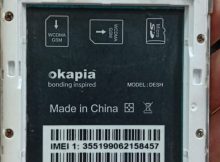 Okapia Desh Flash File Without Password