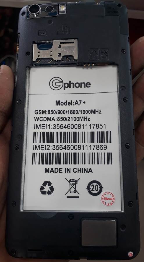 Gphone A7+ Flash File MT6580 6.0 Firmware