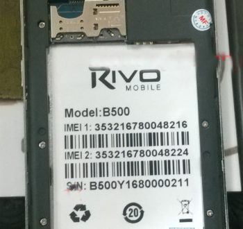 Rivo Clone B500 Flash File MT6580 6.0 Tested Firmware