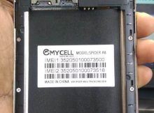 Mycell Spider A8 Flash File 6.1 Firmware