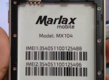 Marlax MX104 Flash File Without Password