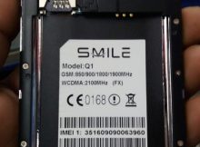 Smile Q1 FX Flash File 5.1 Tested Firmware