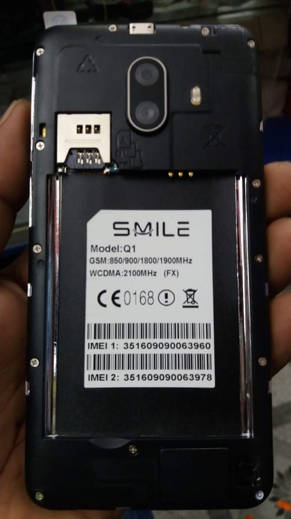 Smile Q1 (FX) Flash File 5.1 Tested Firmware
