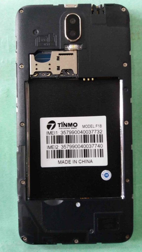 Tinmo F18 Flash File Without Password