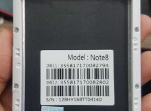 Samsung Clone Note 8 Flash File MT6580 5.1 Firmware