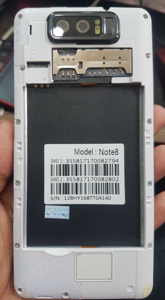 Samsung Clone Note 8 Flash File MT6580 5.1 Firmware