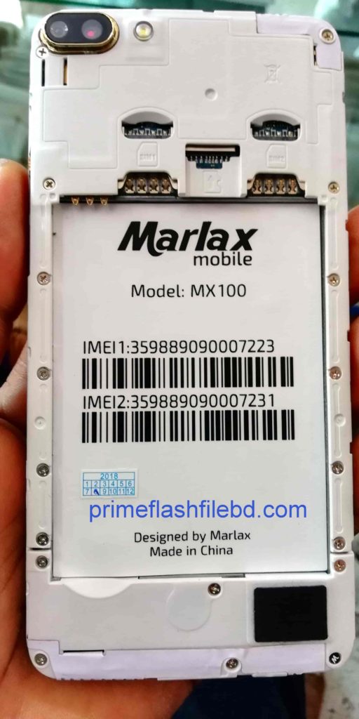 Marlax MX100 Flash File Without Password