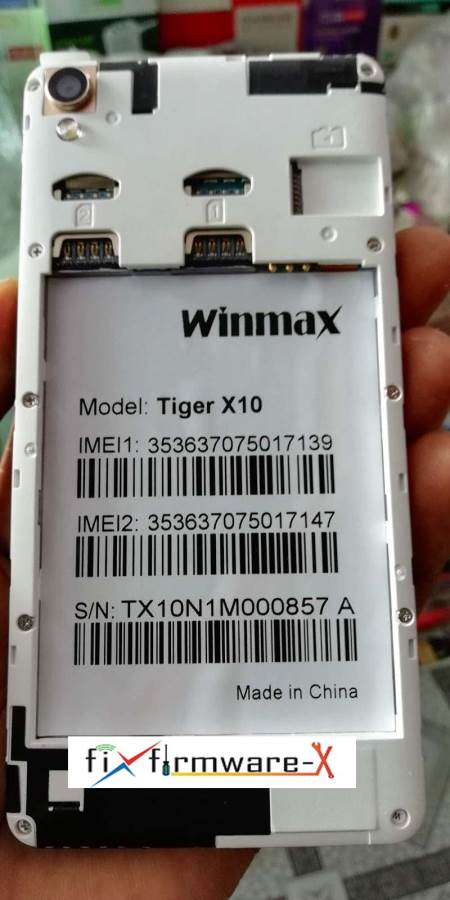 Winmax Tiger X10 Flash File Hang Logo Fix Firmware