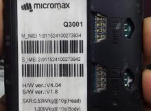 Micromax Q3001 Flash File Without Password