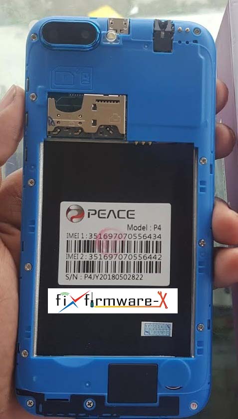 Peace P4 Flash File MT6580 (5.1 Or 6.0) Tested Firmware