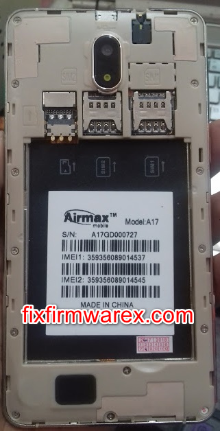 Airmax A17 Flash File SP7731 6.0 Firmware