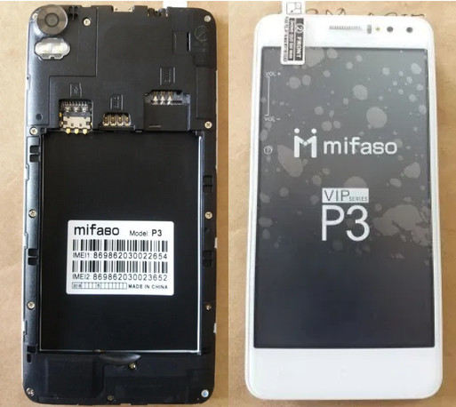 Mifaso P3 Flash File SP7731 Without Password