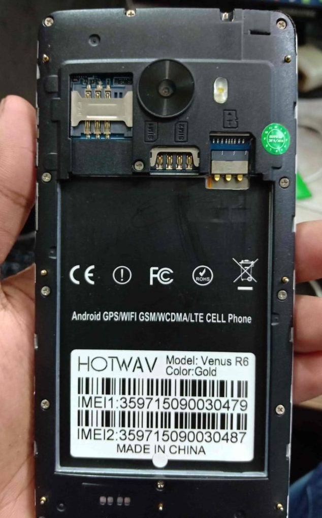 Hotwav Venus R6 Flash File SP7731 Firmware