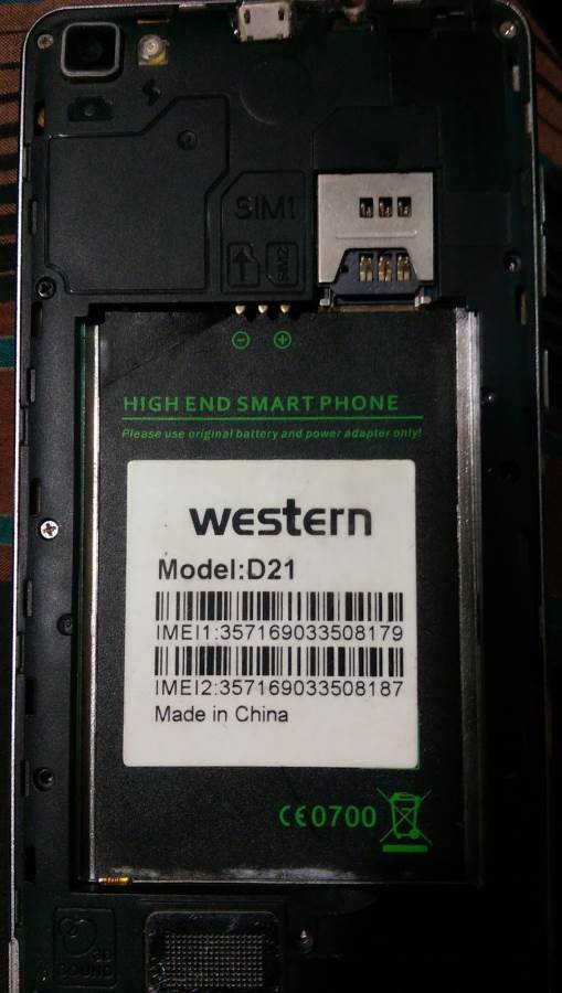 Western D21 Flash File SP7731 Firmware