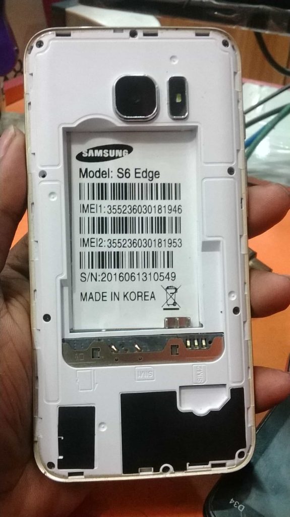 Samsung Clone S6 Edge MT6572 5.1 Flash File 