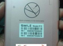 Smile Z13 Flash File Without Password