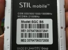 Stil Sgc B5 Flash File 7.1 MT6580 Firmware