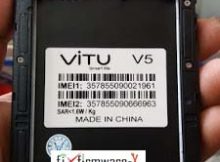 VITU V5 Flash File Without Password Tested