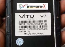 VITU V7 Flash File Without Password Tested