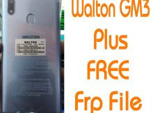 Walton GM3 Plus Frp Reset File Without Password