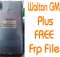 Walton GM3 Plus Frp Reset File Without Password