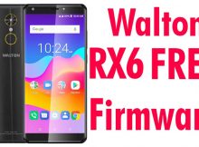 Walton Primo RX6 Flash File Without Password Care Firmware