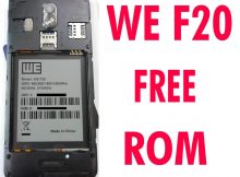 We F20 Flash File Firmware Without Password