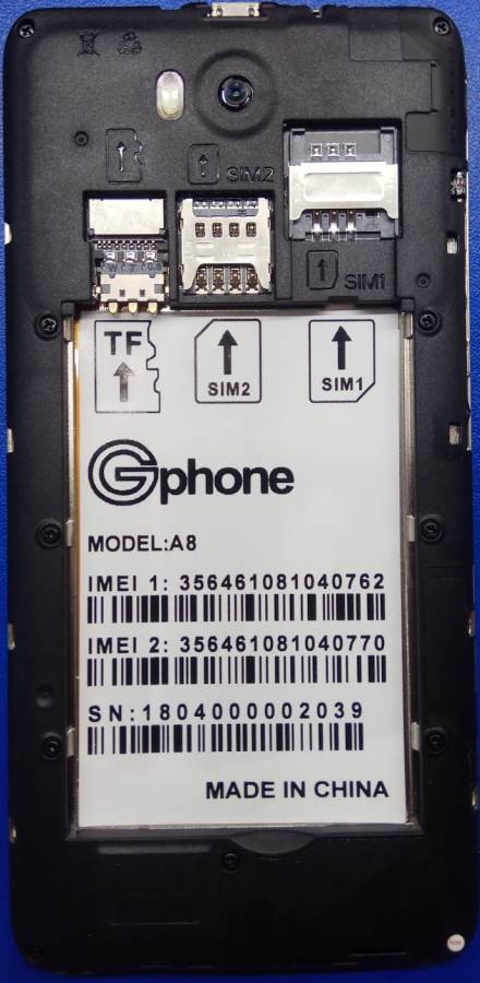 Gphone A8 Flash File 6.0 SP7731 Firmware