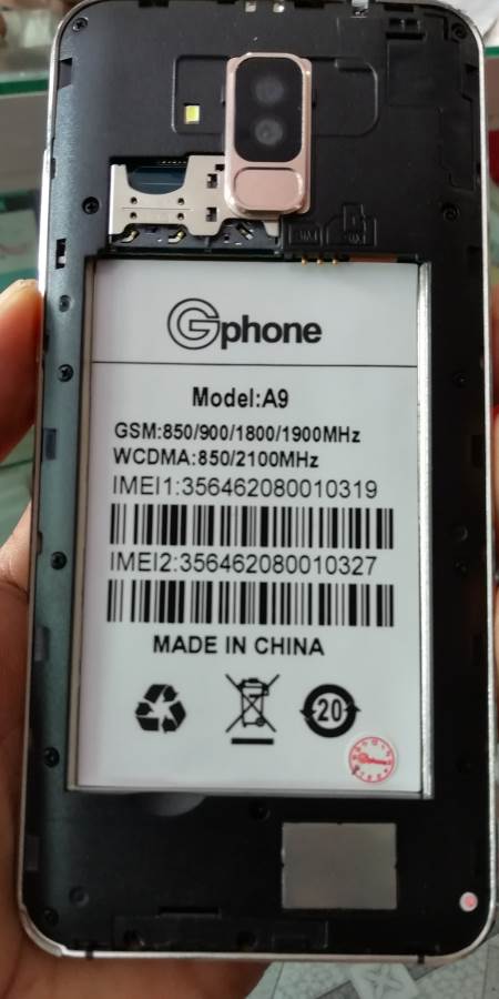 Gphone A9 Flash File MT6580 6.0 Firmware