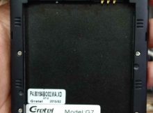 Gretel G7 Flash File MT6582 Tested Firmware