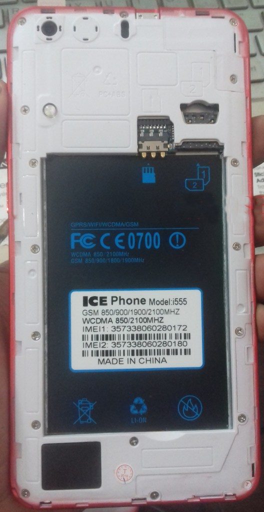 ice Phone i555 Flash File Without Password