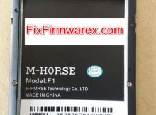 M-Horse F1 Flash File 6.0 SP7731 Firmware