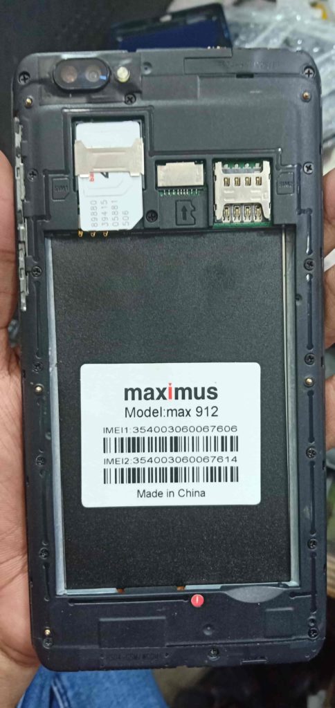 Maximus Max 912 Flash File Without Password