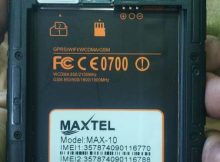 Maxtel Max10 Flash File 7.1 MT6580 Firmware