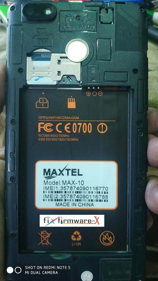 Maxtel Max10 Flash File 5.1 MT6580 Firmware