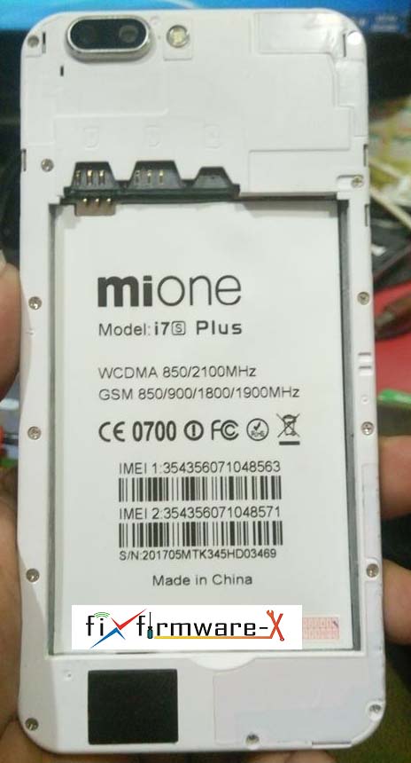 Mione i7s Plus Flash File MT6580 5.1 Tested Firmware