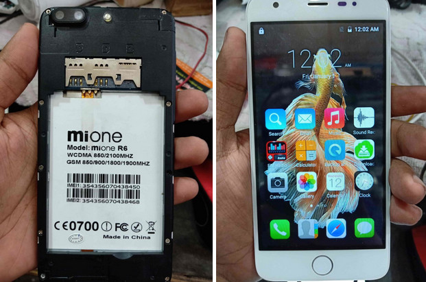 Mione R6 Flash File Tested MT6580 5.1 Rom Firmware