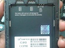 Panco C20 Flash File Firmware MT6580 Download