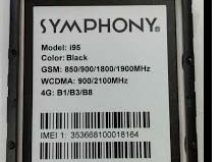 Symphony i95 MTK Flash File Customer Care Firmware