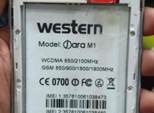 Western Jara M1 Flash File Without Password