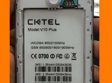 Cktel V10 Plus Flash File 5.1 MT6580 Tested