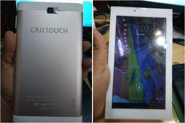 Call'Touch C369 Flash File MT6572 TAB Firmware