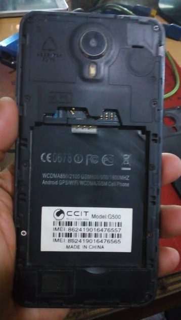 Ccit G500 Flash File Tested MT6572 Firmware