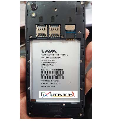 Lava Iris 820 Flash File Without Password H002_INT/S123